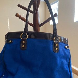 100% real leather Cow hair Italian bag!